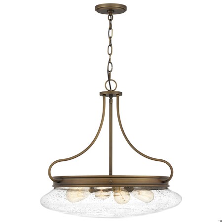 Quoizel Tucker 4-Light French Bronze Pendant QOP5222FR